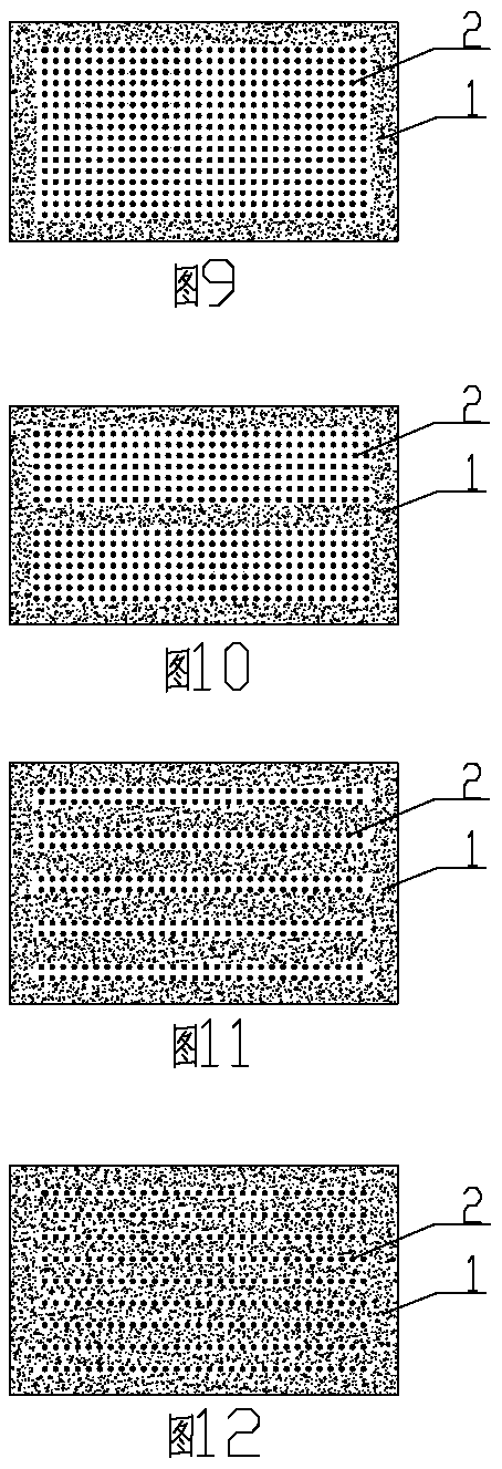 Side compressive cotton straw grass brick and manufacturing method thereof