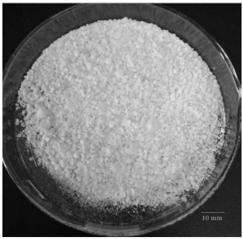 Method of preparing funnel-shaped sodium sulfate from high salt wastewater