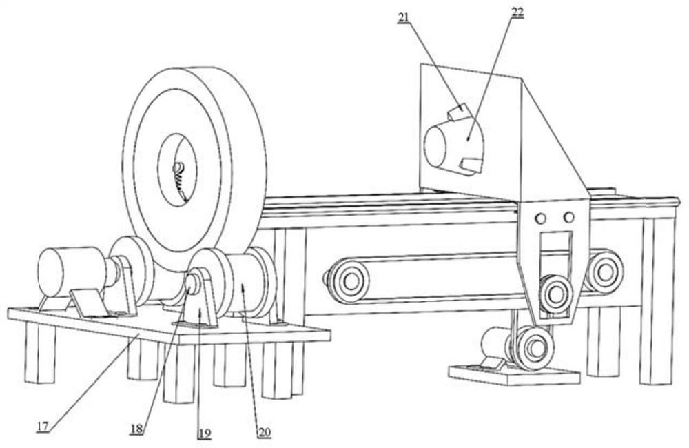 A kind of bamboo tube continuous spiral opening equipment and bamboo fiber acquisition method