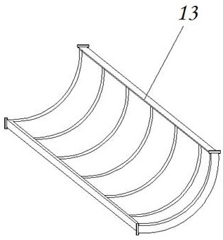 A high-safety electric tower structure for field use that can prevent plants from coiling