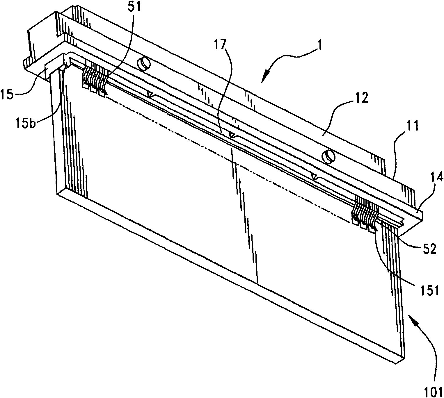 Edge connector with preload caps