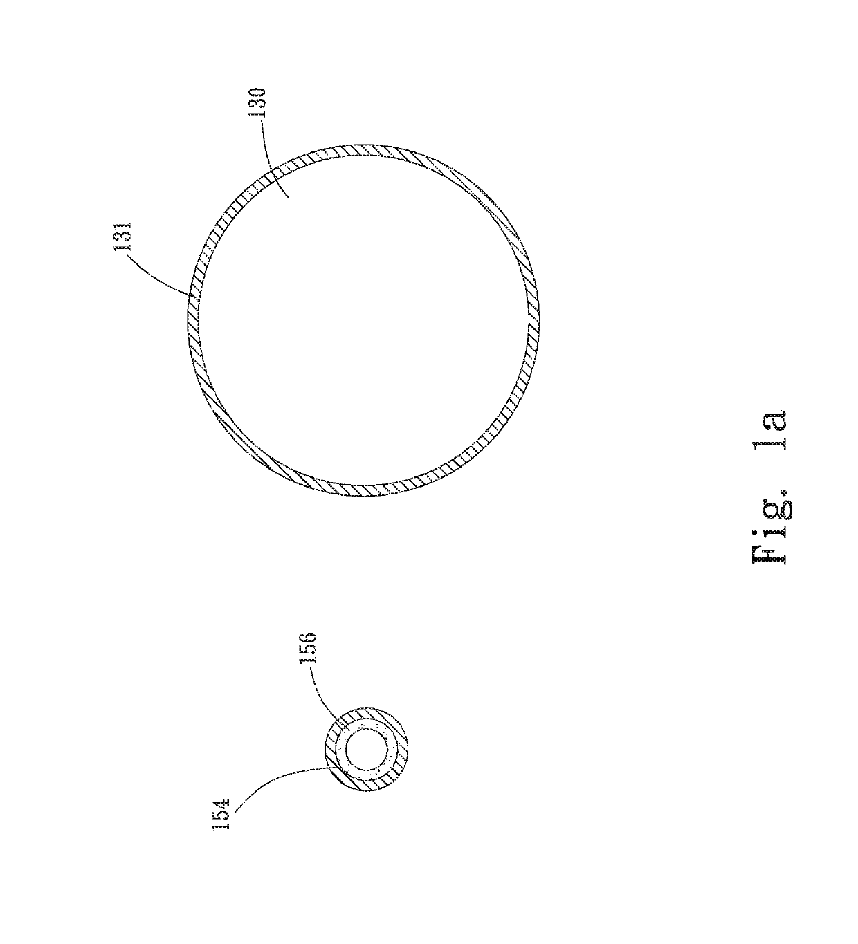 Loop heat pipe structure