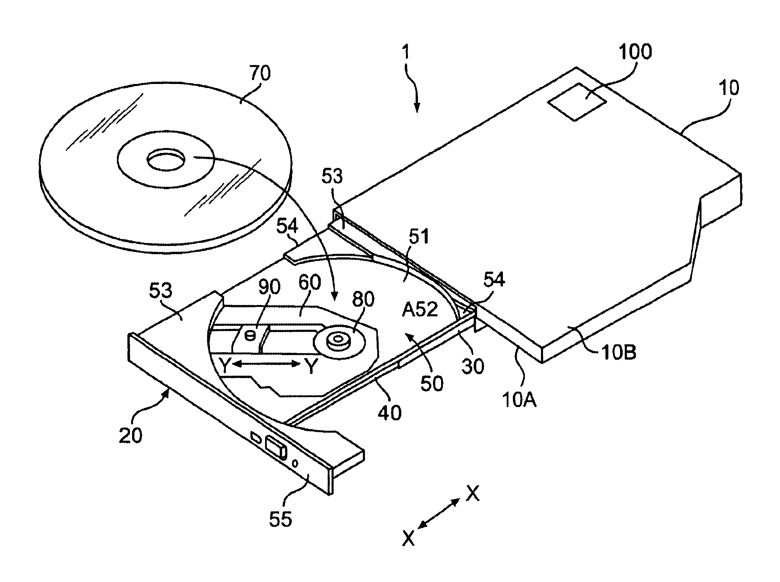 Disk apparatus for driving different kinds of optical disks and a method for identifying performance characteristics for a particular optical disk installed in the disk apparatus
