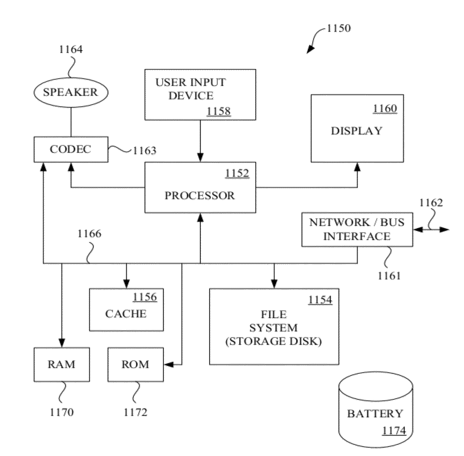 Porting audio using a connector in a small form factor electronic device