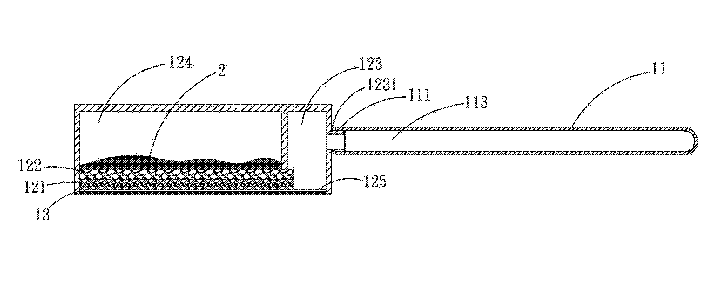 Dual chamber loop heat pipe structure with multiple wick layers