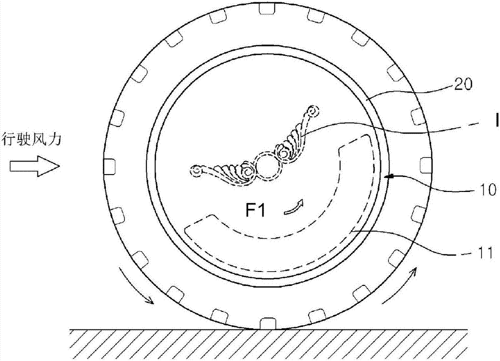 Image plate for rotating wheel and rotating wheel including same