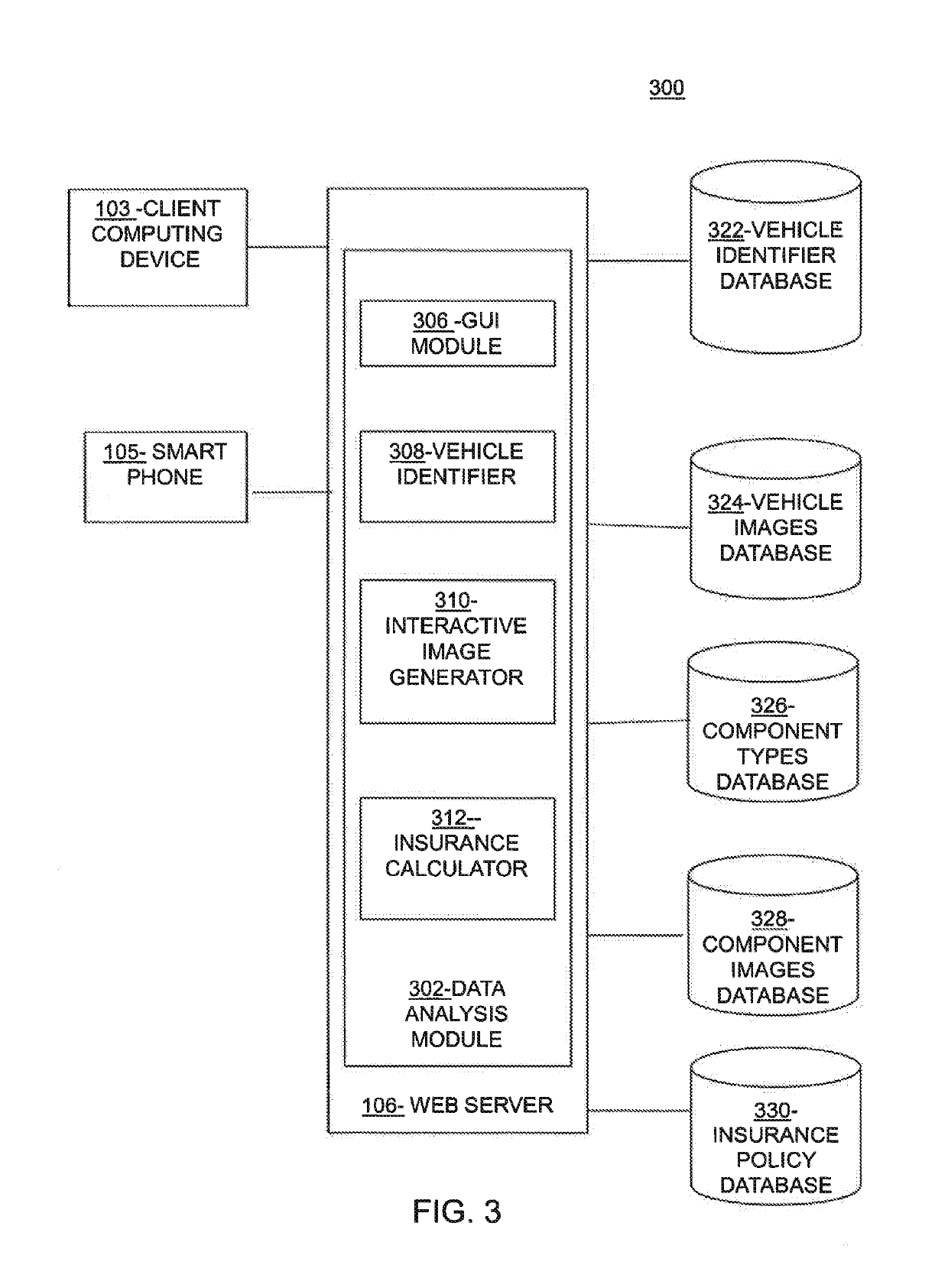 System and method to interactively update insurance information based on vehicle modifications