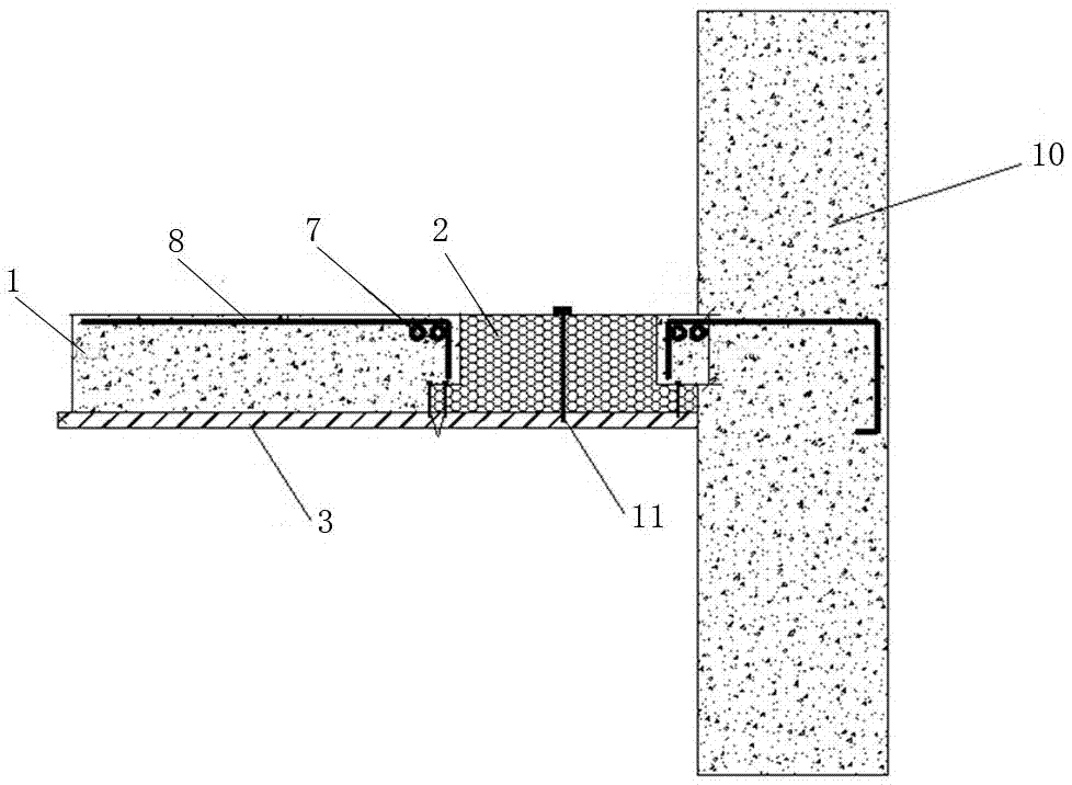 One-time molding construction method for reserved residential air duct without supporting formwork