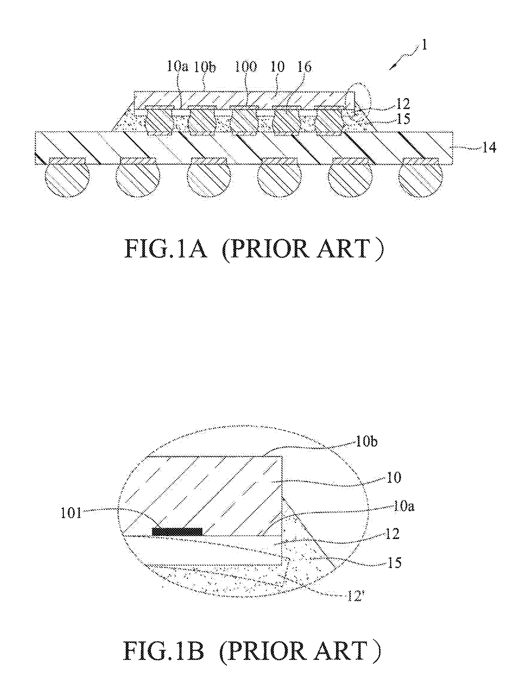 Semiconductor package, semiconductor substrate, semiconductor structure and fabrication method thereof