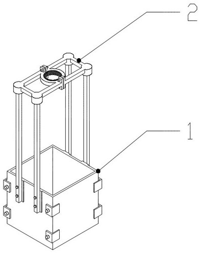 Arbor transplanting base for village ecological improvement and using method thereof