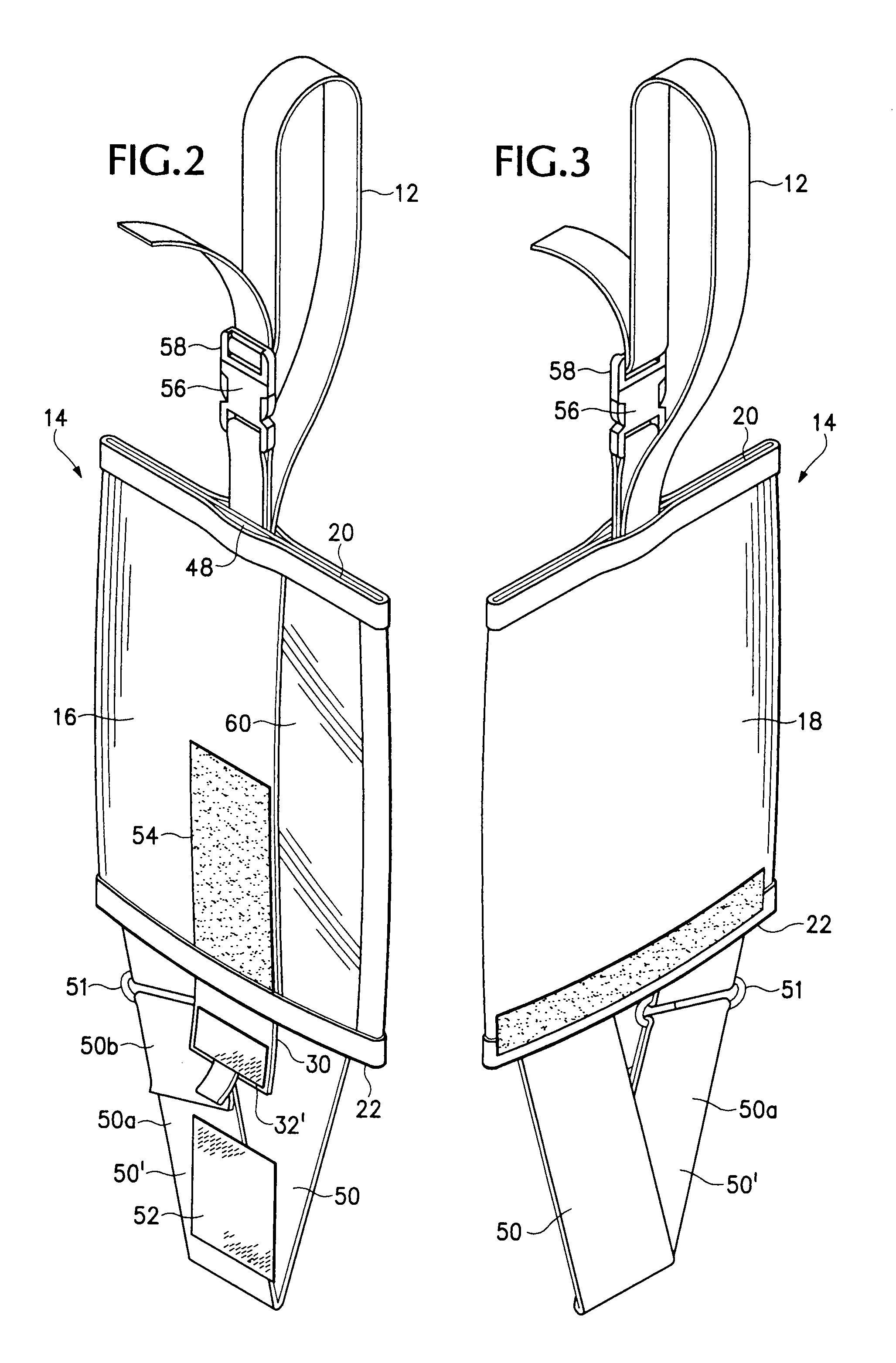 IV infusion carrier pack