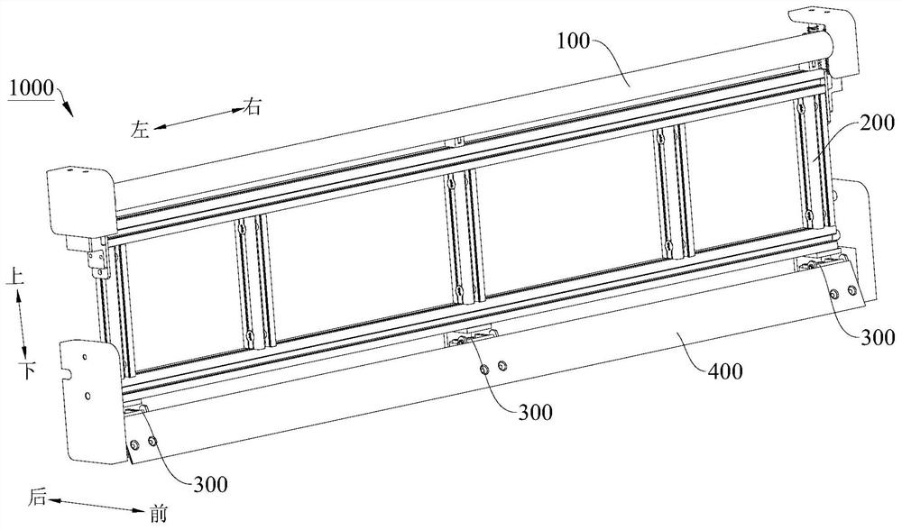 Wall smoothing device and wall smoothing equipment