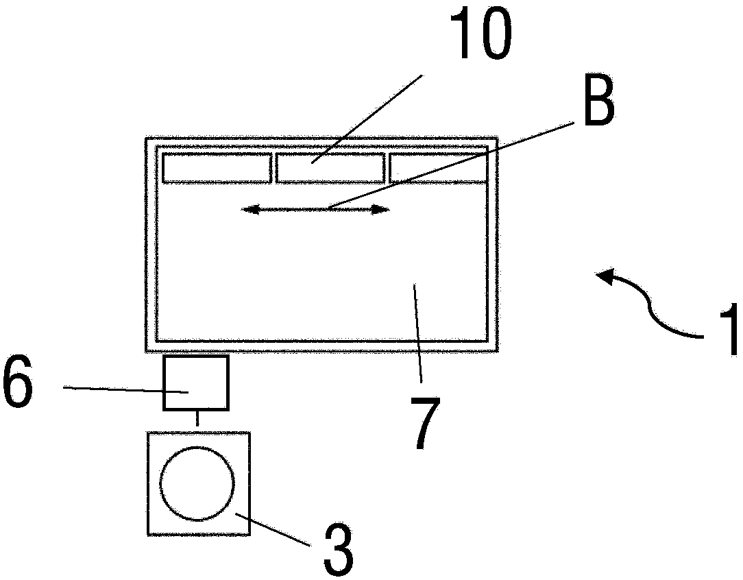Operating system, method for the operation of an operating system, and a vehicle with an operating system