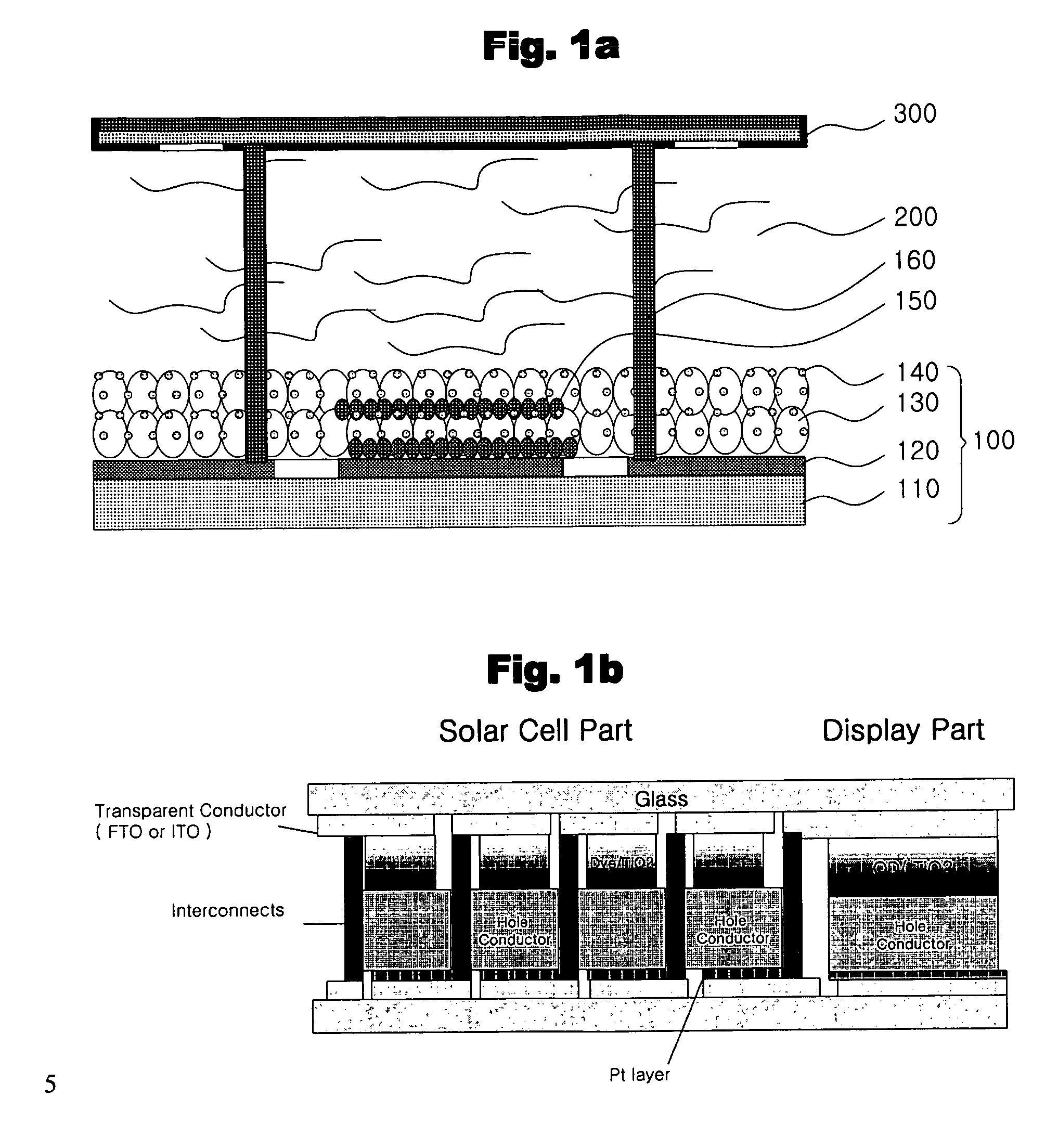 Solar cell-driven display device and method of manufacturing thereof