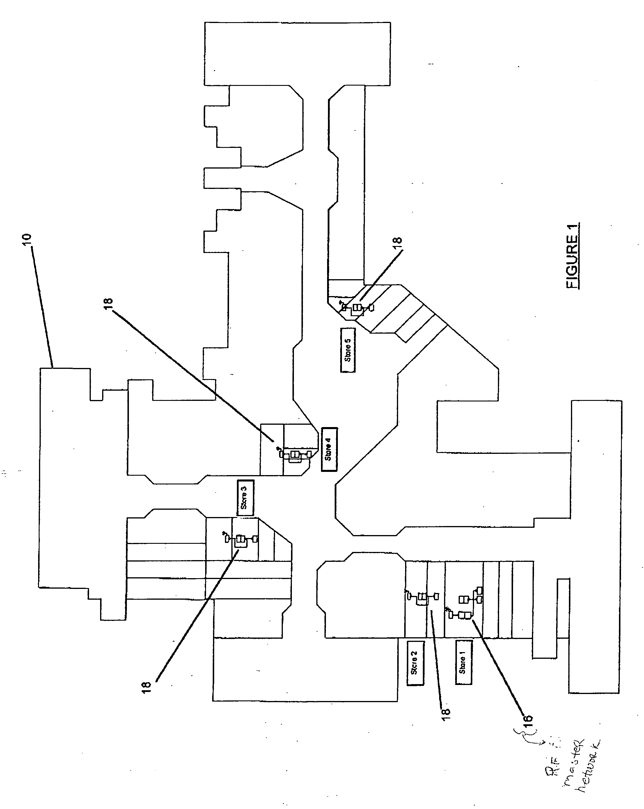 Integrated building control and information system with wireless networking