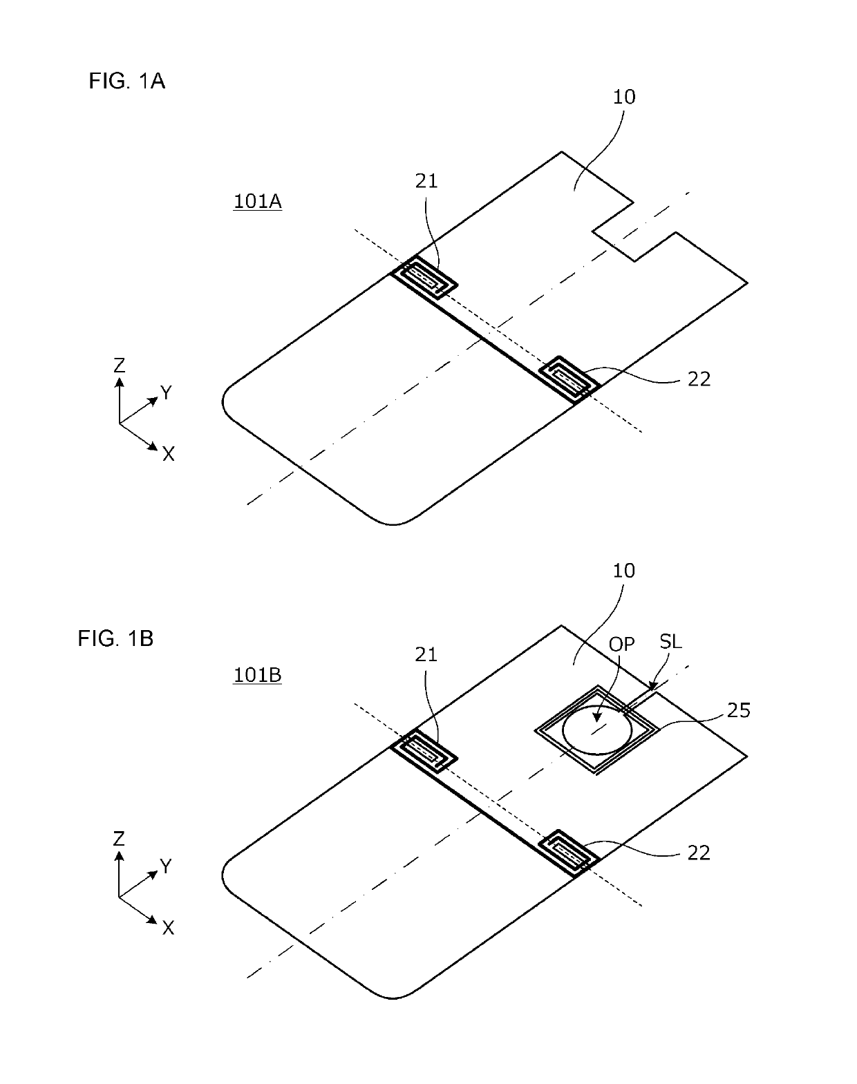 Antenna device and electronic apparatus