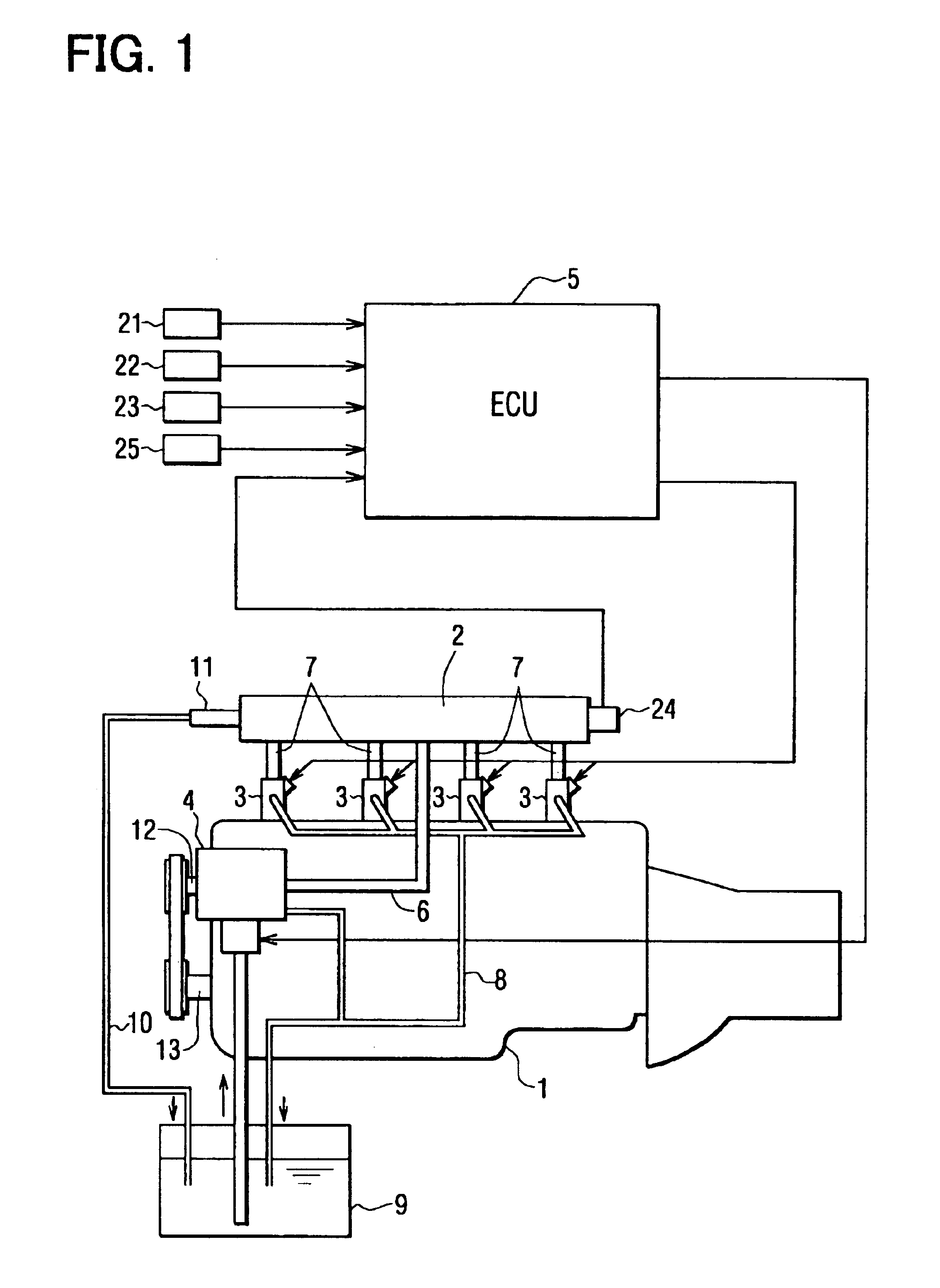 Fuel injection system of internal combustion engine