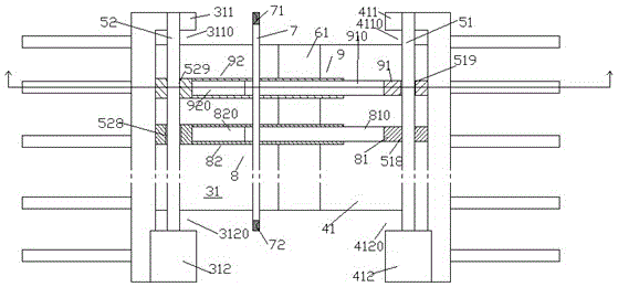 Bridge provided with automatic cleaning type expansion joint device