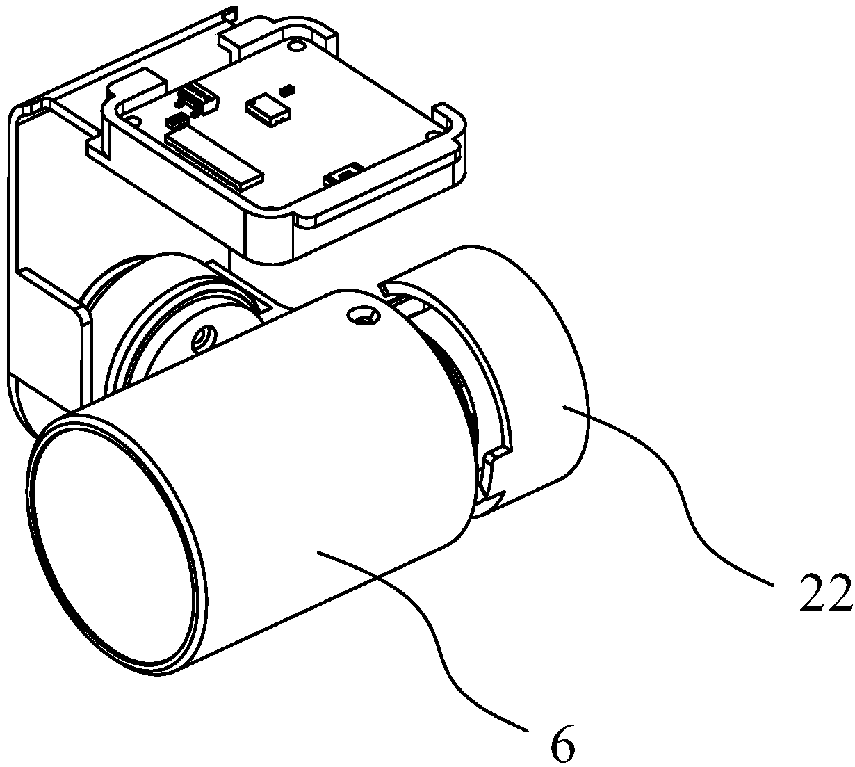 Three-axis holder