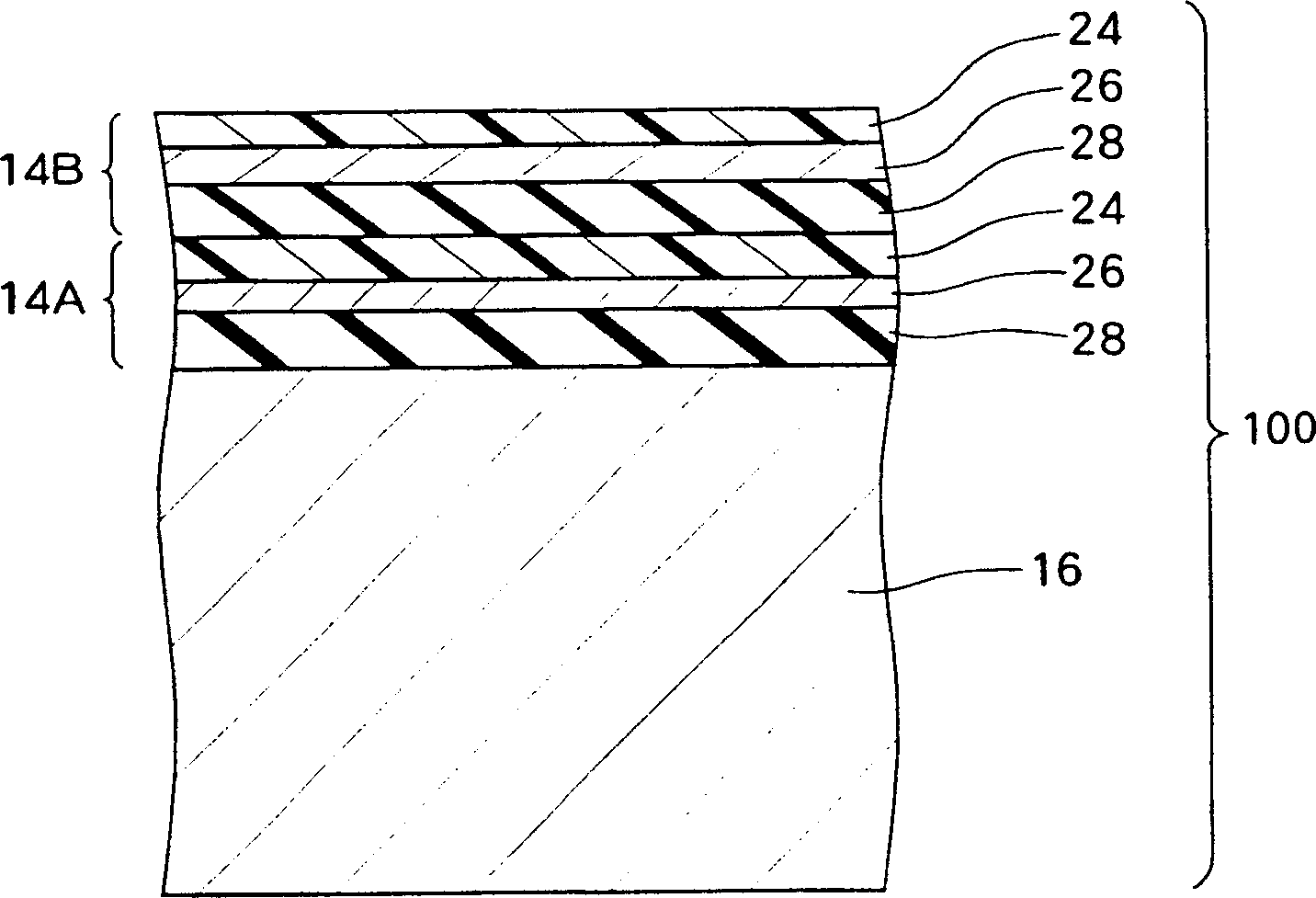 Scintillator member and manufacturing method thereof, and radiation measuring device