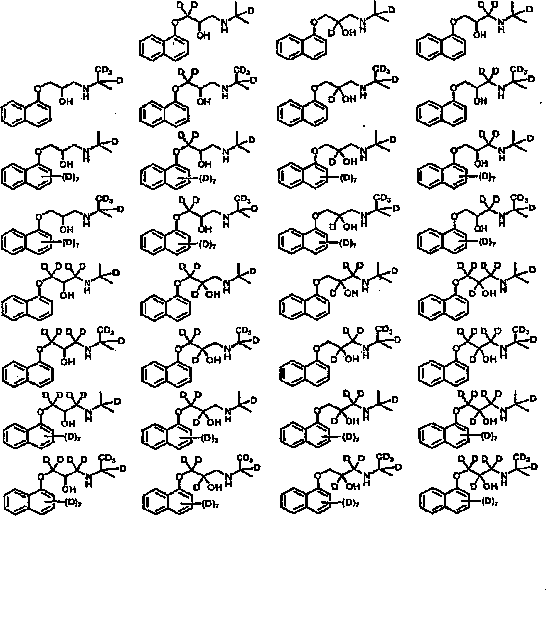 Deuterated aminoglycidyl compounds