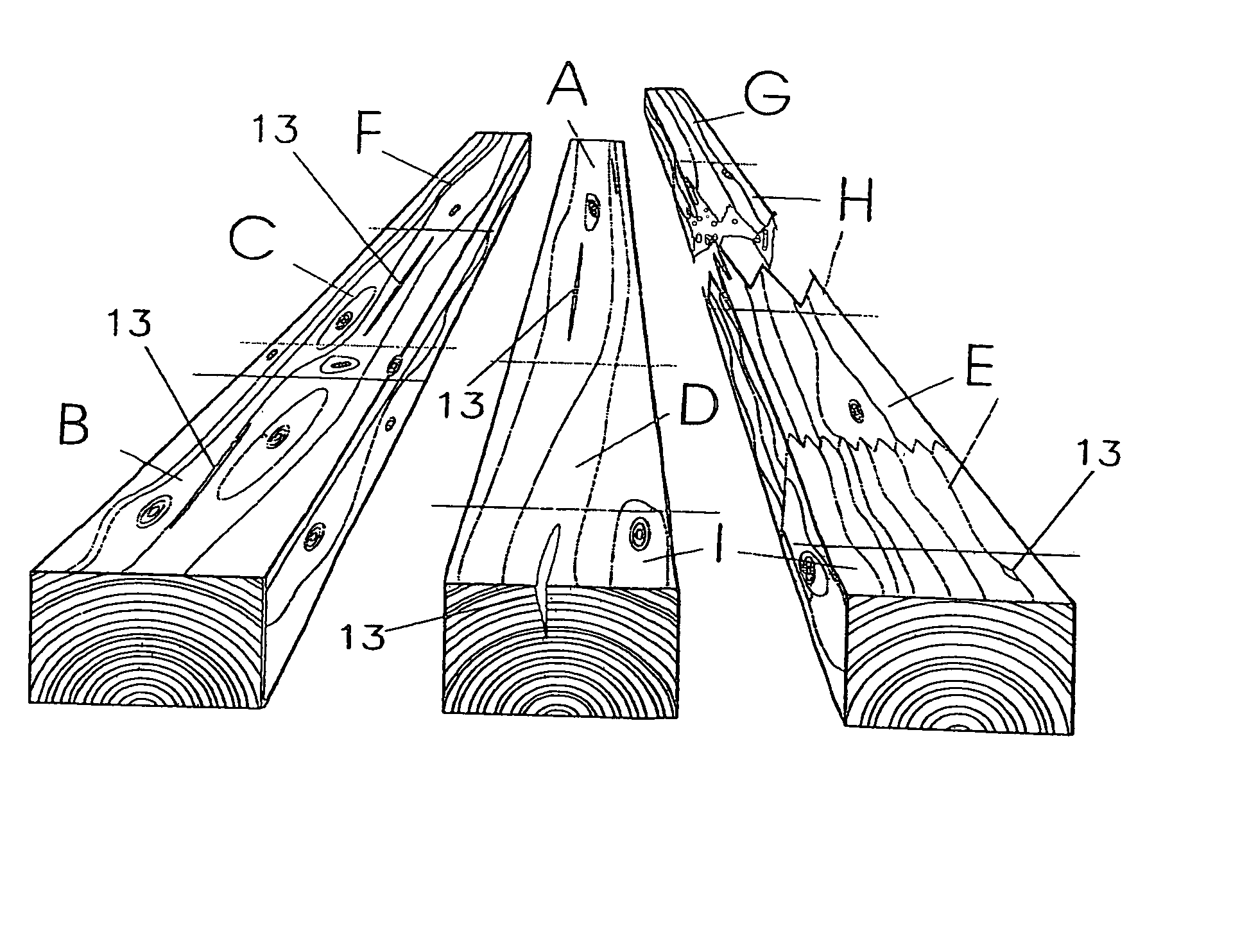 Method for quality assurance of long timber