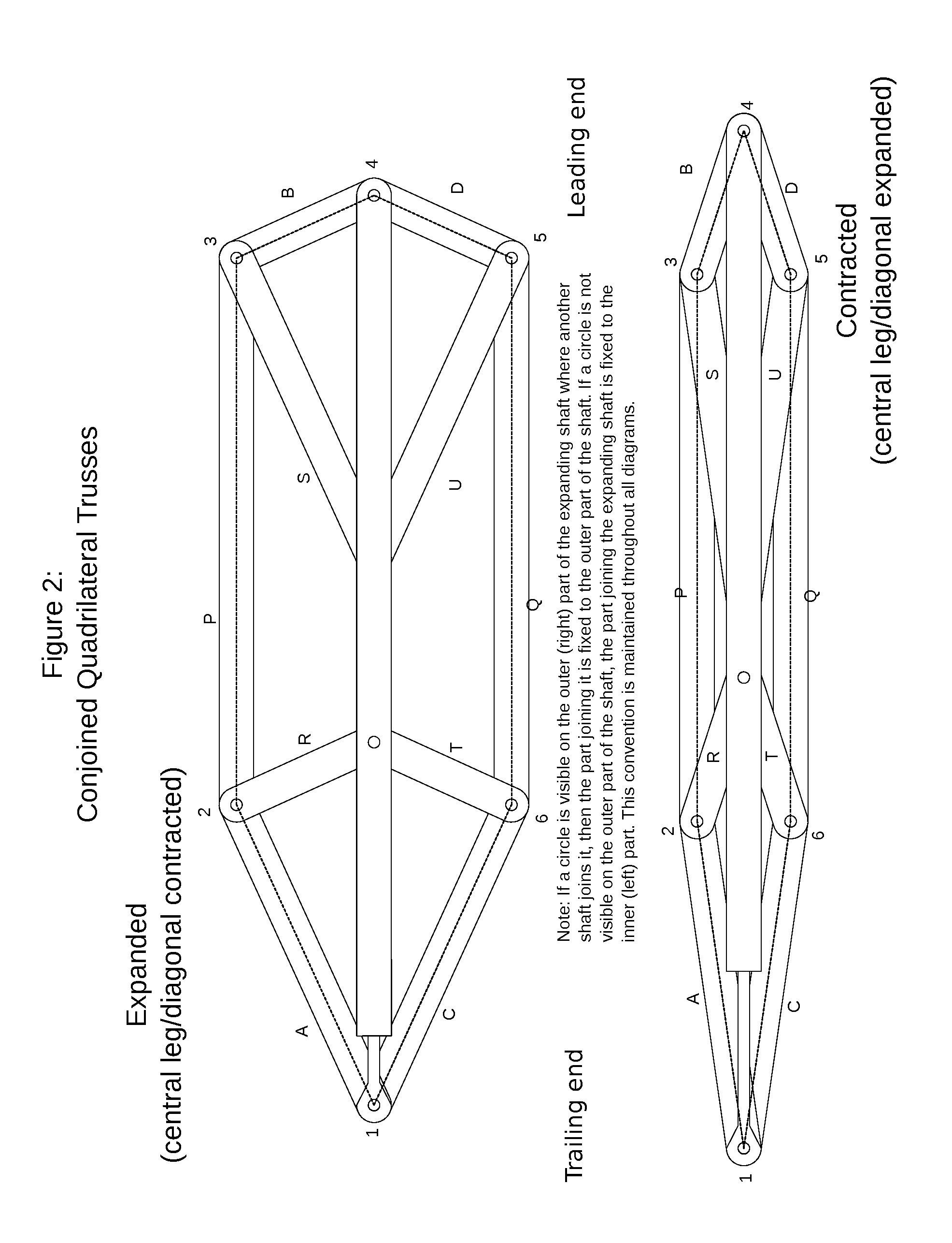 Aerodynamic Variable Cross-Section Airfoil and Constant Lateral Surface Area Truss