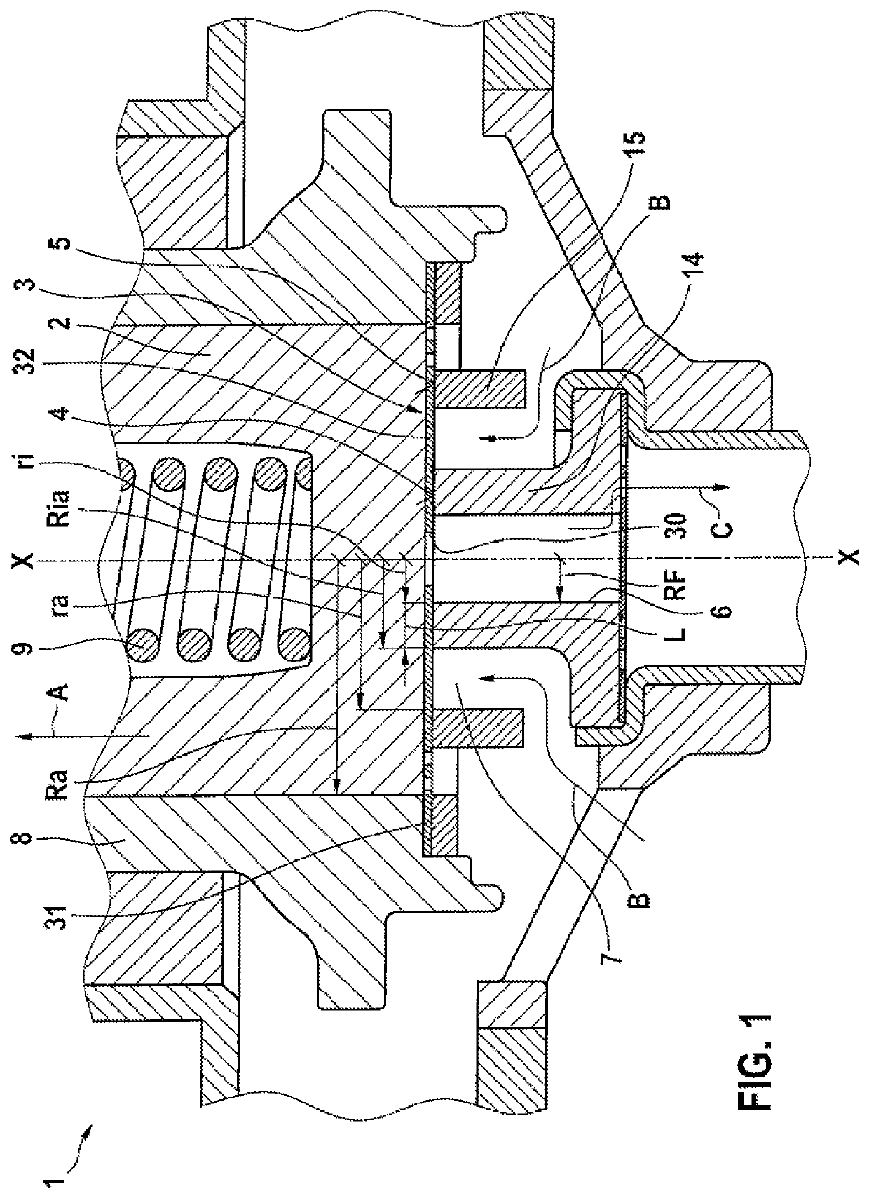 Fuel pump having improved pumping behavior