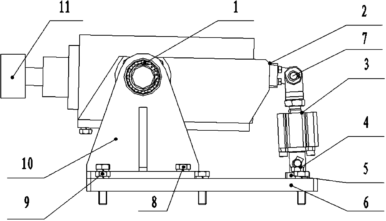 Floating type rotating grinding main shaft mechanism and grinding method
