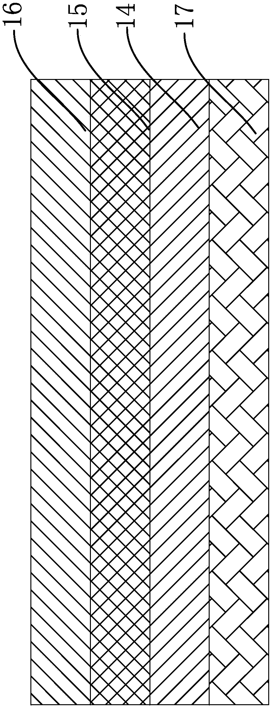 Antibacterial burn-out printed fabric