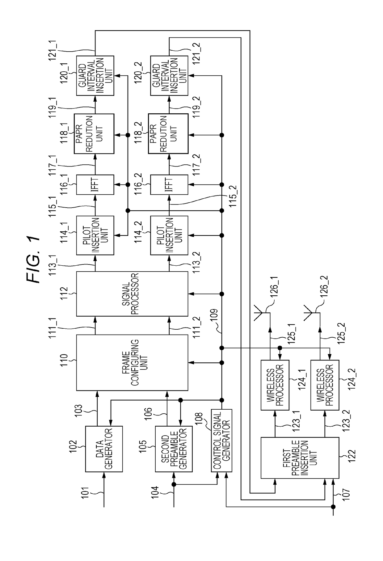 Transmitting apparatus