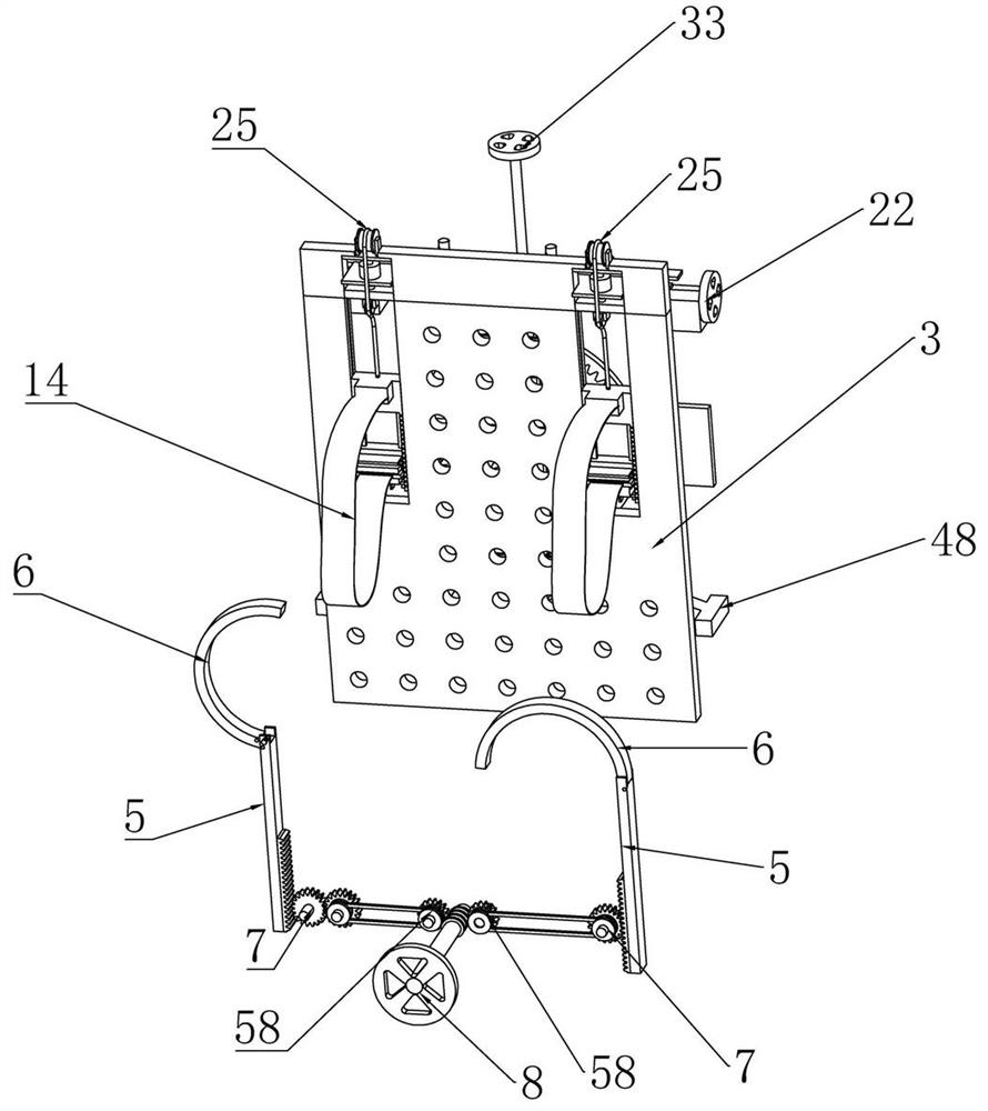 Waist supporting device for orthopedic nursing