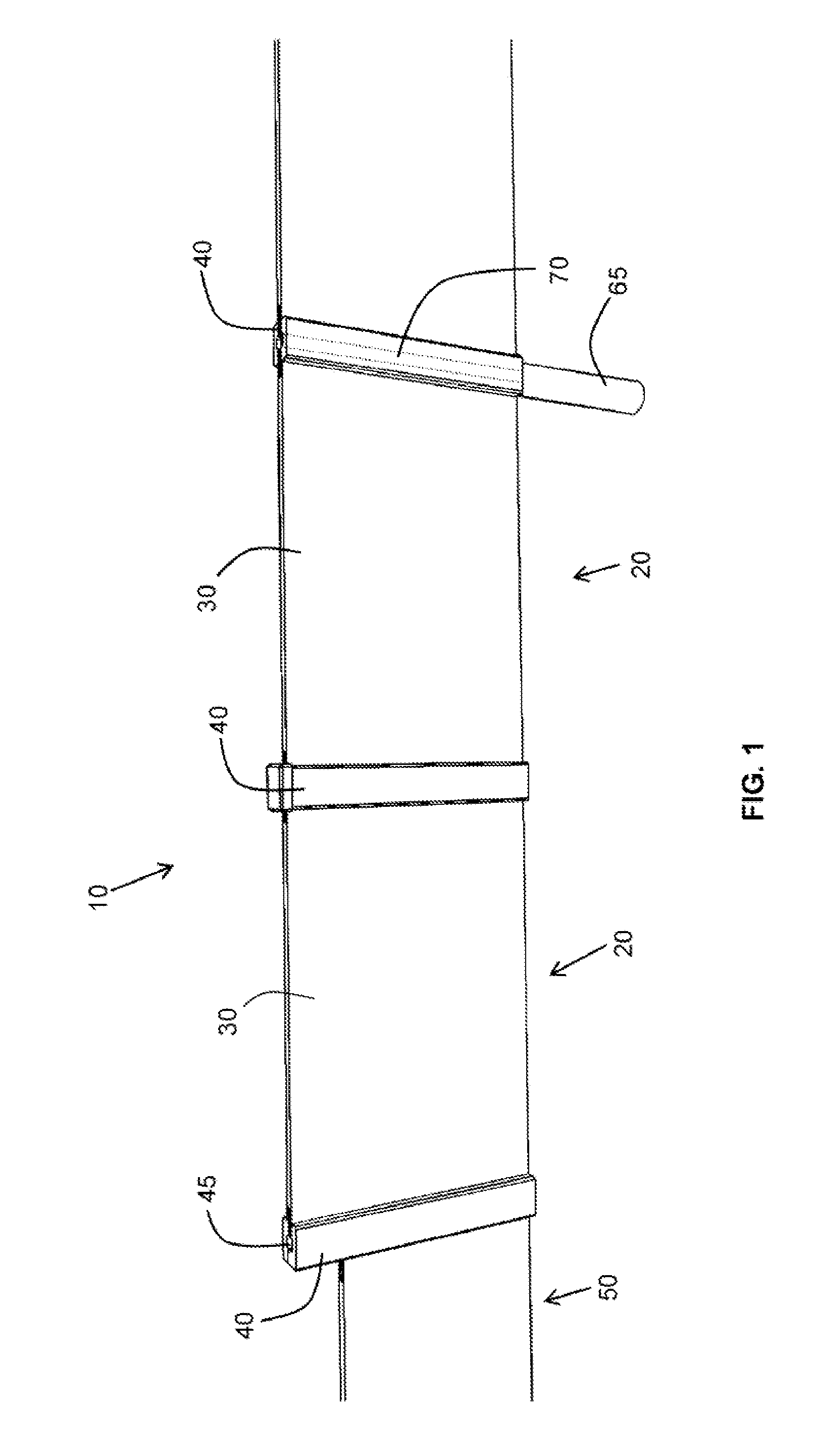 Modular concrete fence system