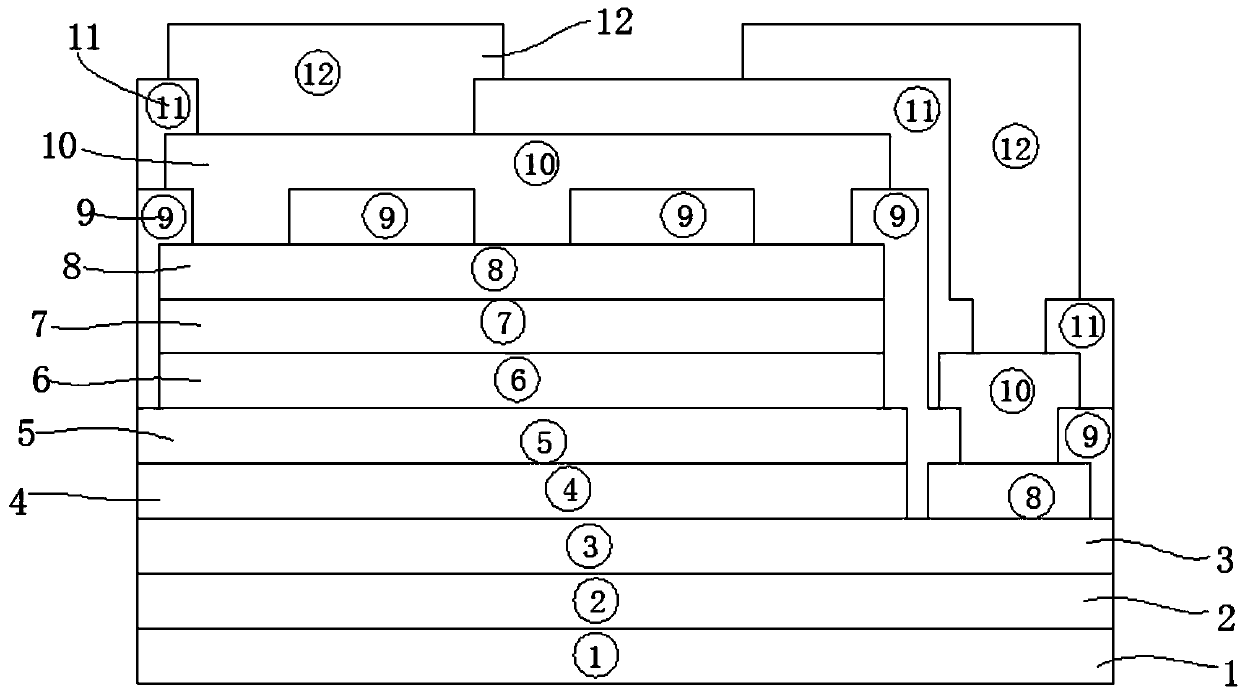 Fabrication method of DBR flip chip