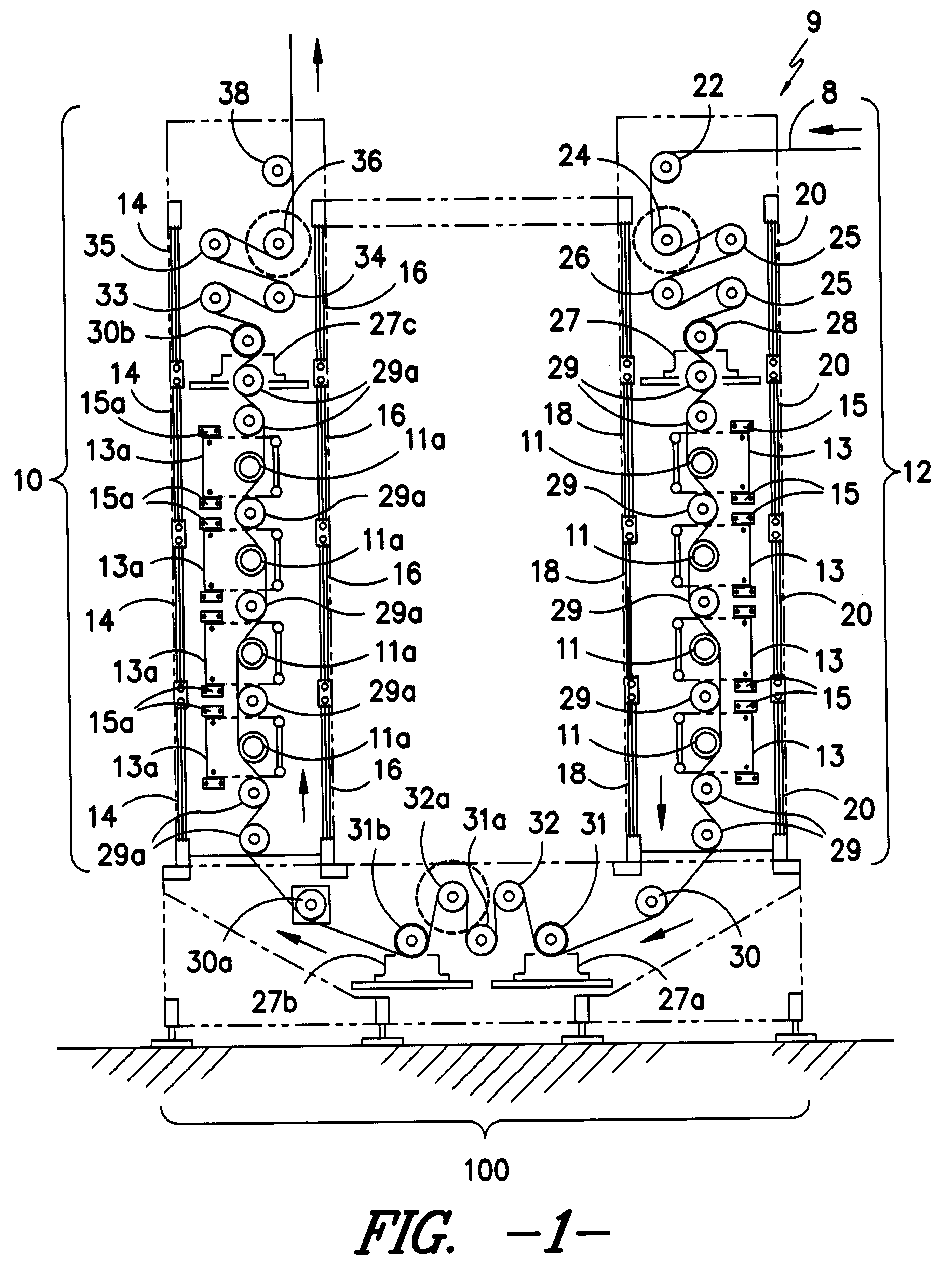 Face finishing of cotton-containing fabrics containing immobilized fibers