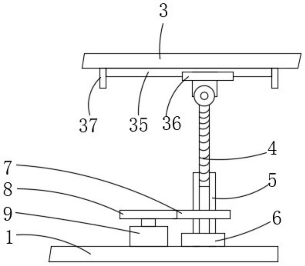 Soybean drying device with automatic collection function for soybean processing