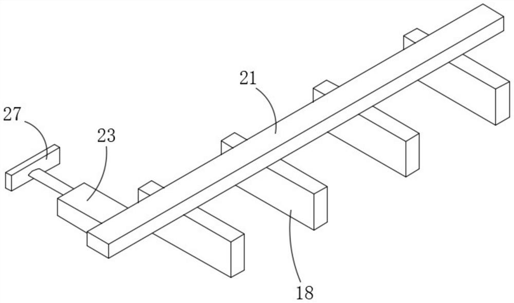 Soybean drying device with automatic collection function for soybean processing