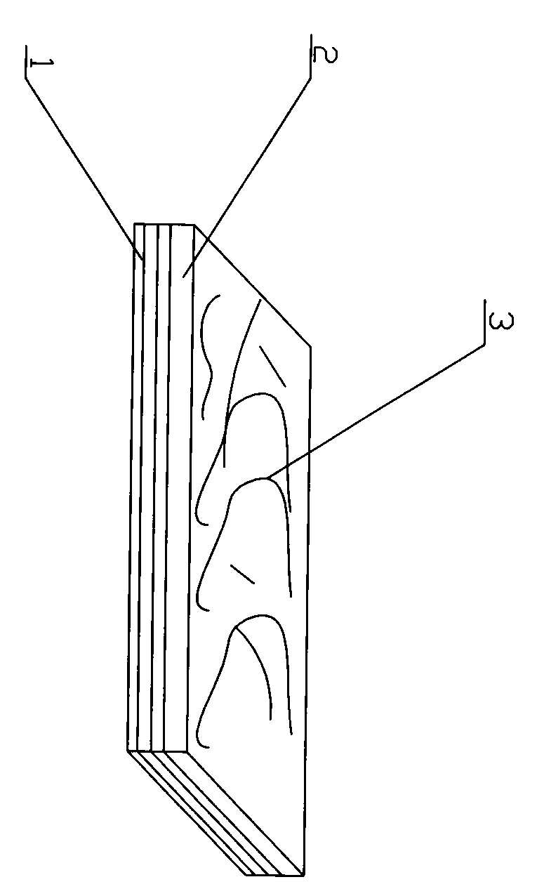 Archaized floor and manufacturing method thereof