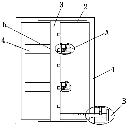 Combined cabinet with adjustable reagent frames