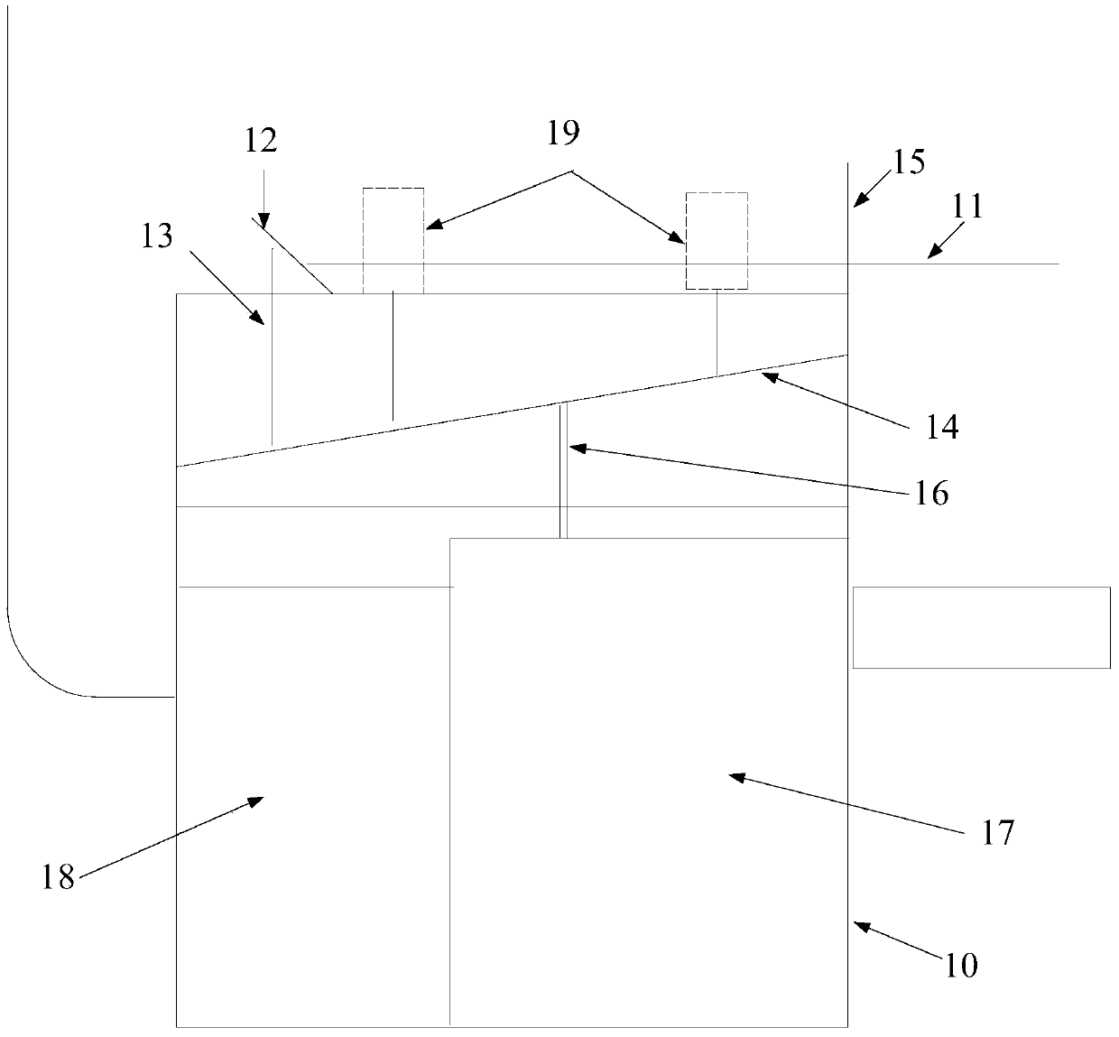 Temperature difference type temperature controller and refrigerator