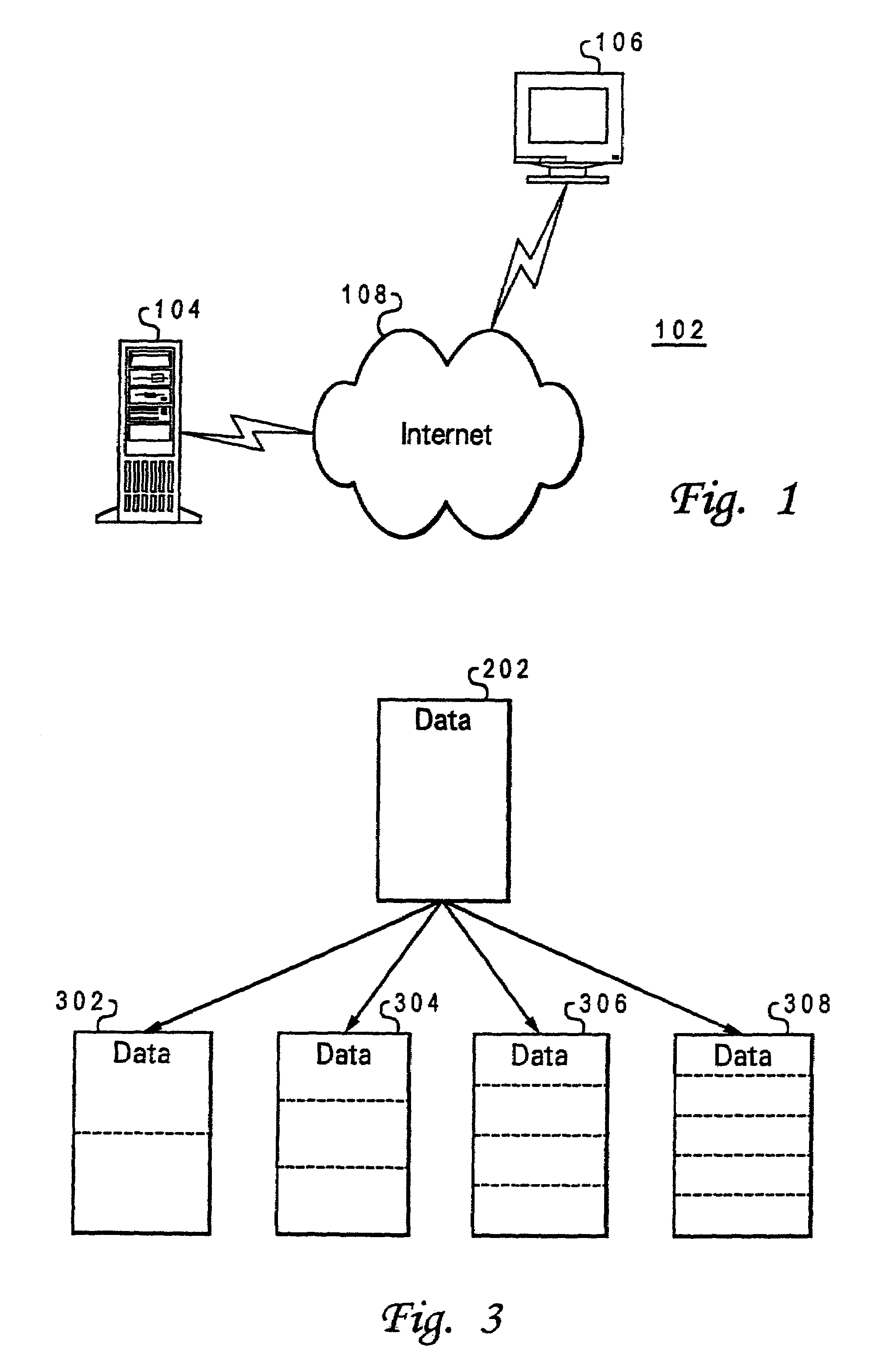 Load balancing and dynamic control of multiple data streams in a network