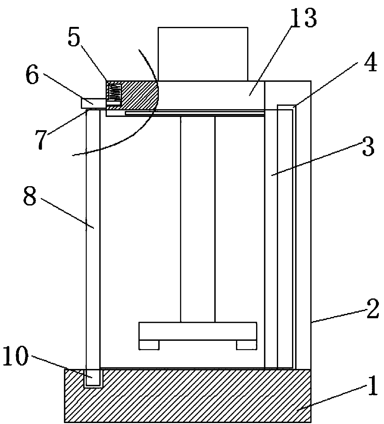 Dust-free polishing device