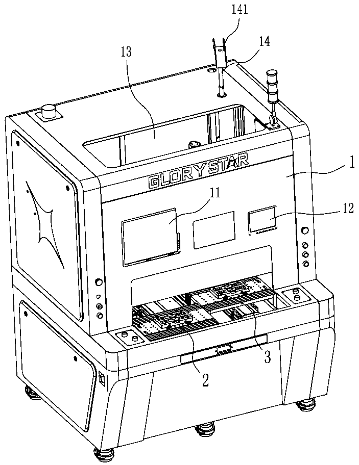 Double-station power battery cover plate laser welding machine and welding method