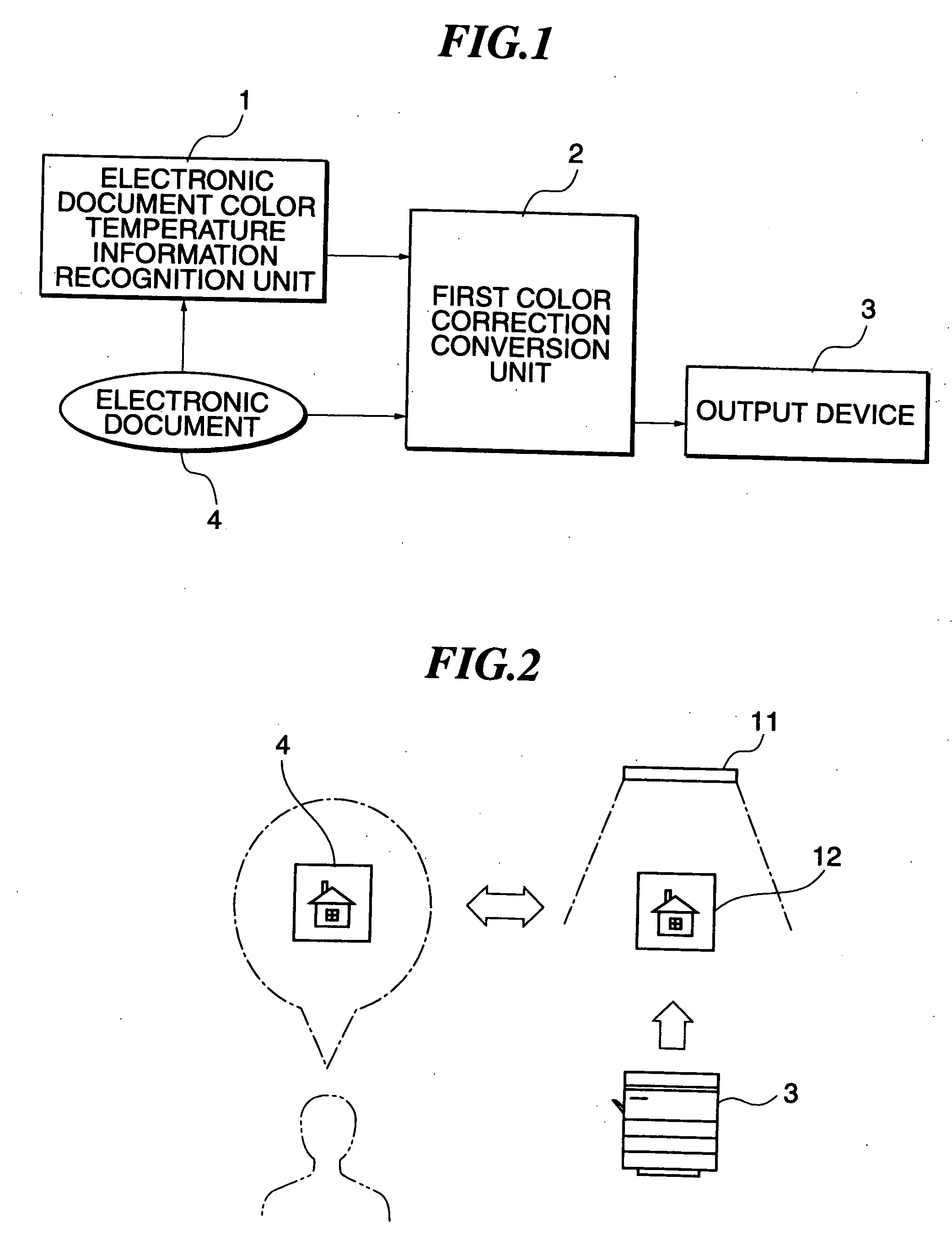 Image processing device, image processing system, output device, computer readable recording medium and image processing method