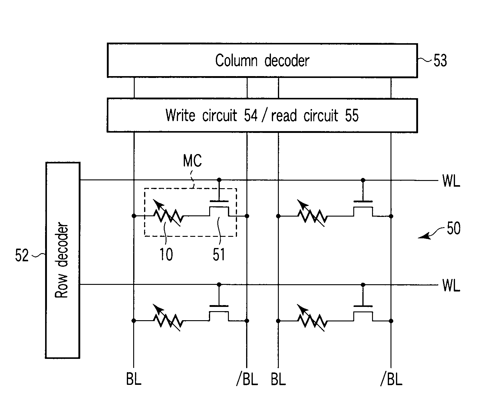 Magnetoresistive element and magnetic memory