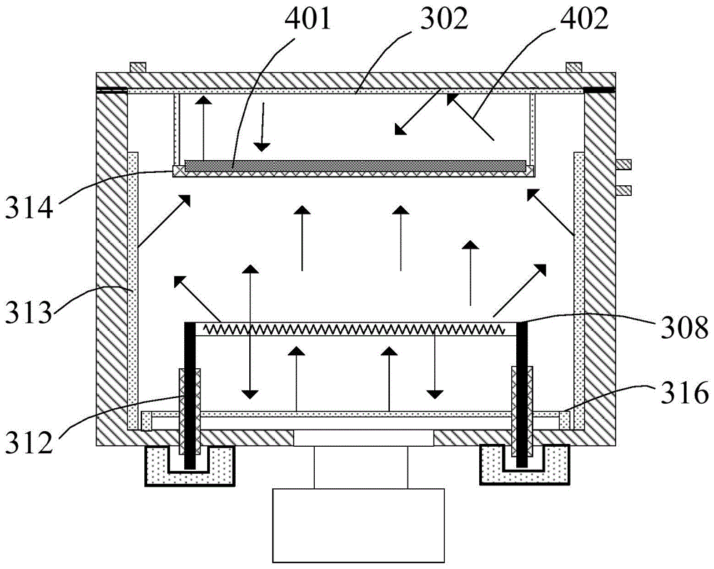 pvd degassing heating chamber