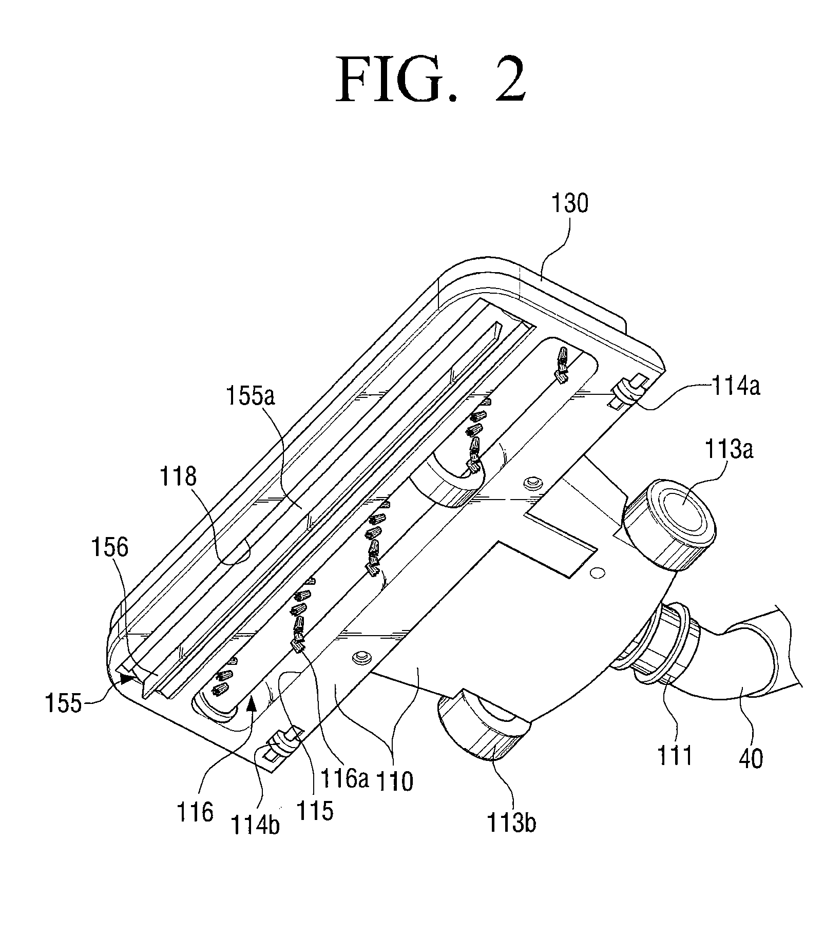 Brush assembly of vacuum cleaner
