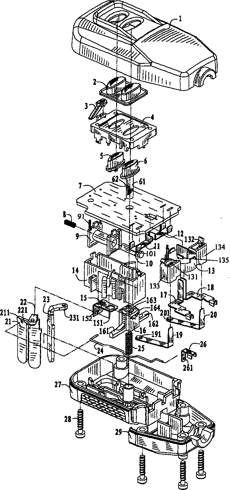 Leakage circuit breaker