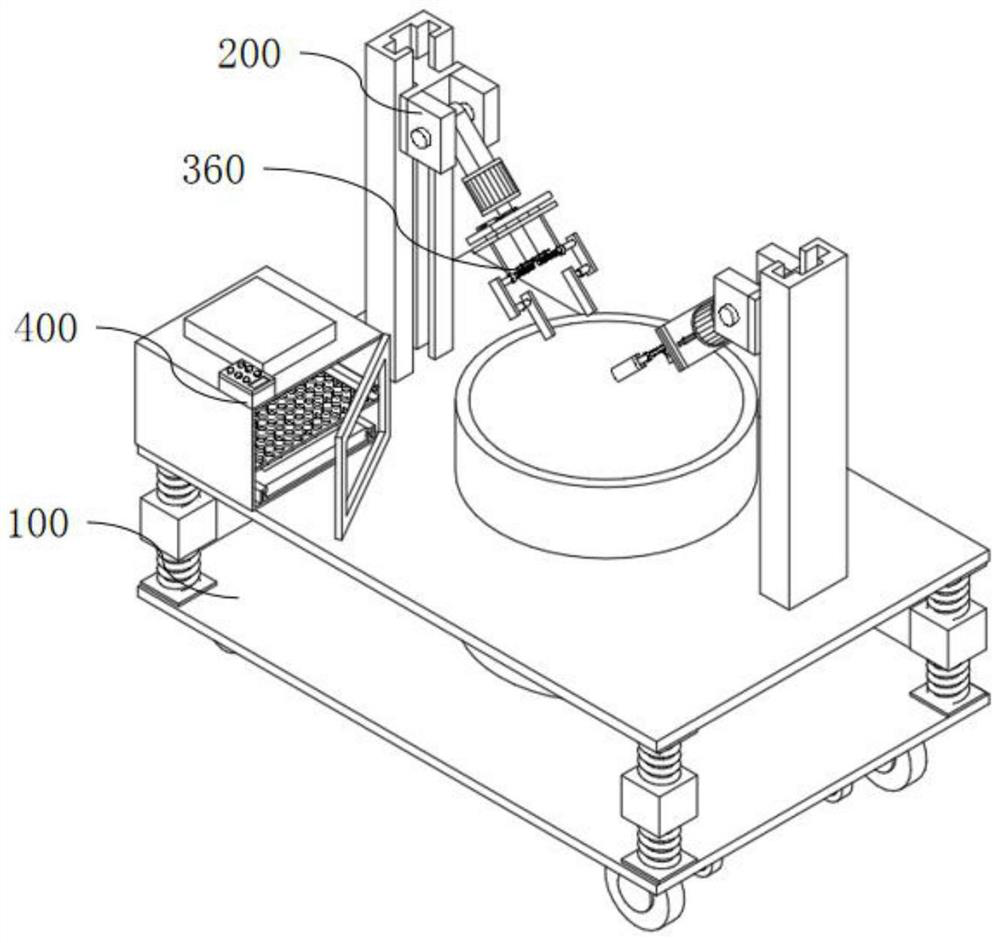 Oil immersion machine for mechanical arm manufacturing and capable of achieving uniform oil immersion