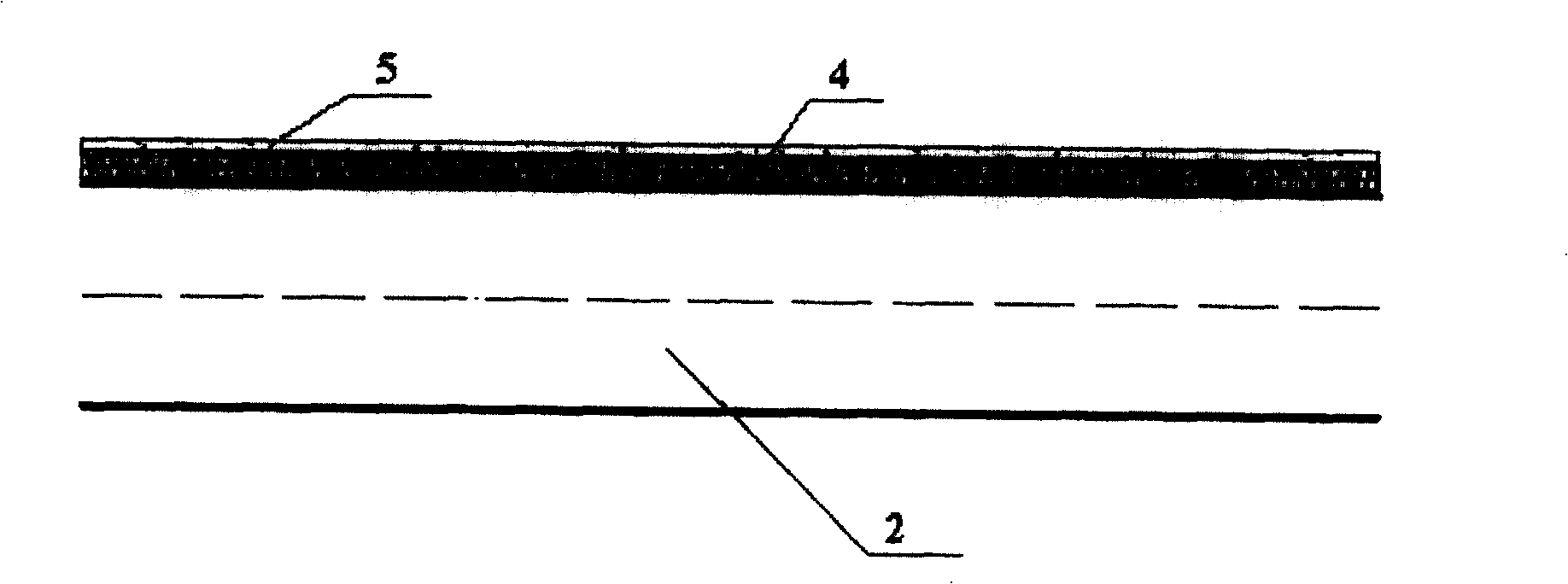 Reinforced tube type indirect evaporation cooler heat exchanging tube outer heat and mass transfer method